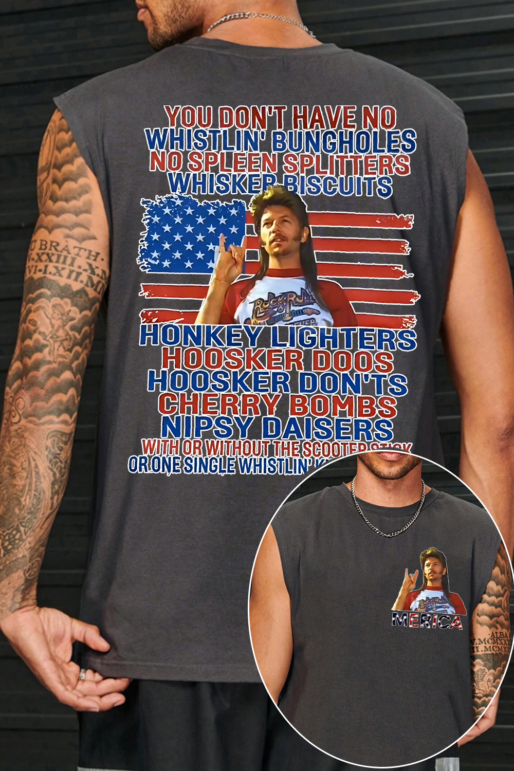 Joe Dirt 2-Sided Men's vest